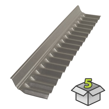 Suntop 4 Ft. Castle Grey Wall Connector, 5PK 193389